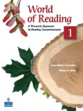 World of Reading 1 A Thematic Approach to Reading Comprehension cover art