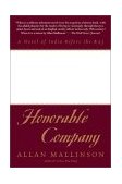 Honorable Company A Novel of India Before the Raj 2001 9780553380446 Front Cover