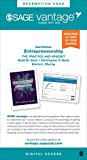 Entrepreneurship Vantage Shipped Access Card The Practice and Mindset 2nd 9781071807446 Front Cover
