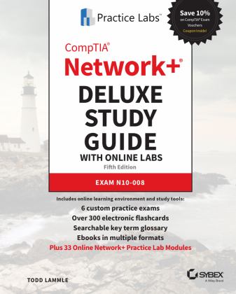 Comptia Network+ Deluxe Study Guide W Online Lab: Exam N10-008  9781119813446 Front Cover