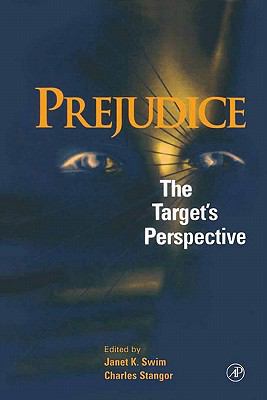 Prejudice The Target's Perspective 1998 9780080539447 Front Cover