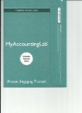 NEW MyAccountingLab with Pearson EText -- Standalone Access Card -- for Horngren's Accounting  cover art
