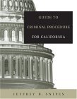 Guide to Criminal Procedure for California  cover art