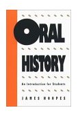 Oral History An Introduction for Students cover art