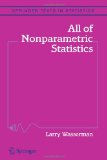 All of Nonparametric Statistics  9781441920447 Front Cover