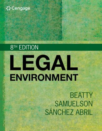Legal Environment 8th 9780357634448 Front Cover