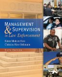Management and Supervision in Law Enforcement 6th 2011 9781439056448 Front Cover