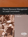 Human Resource Management in Local Government An Essential Guide 2nd 9780873261449 Front Cover