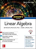 Schaum's Outline of Linear Algerbra 6th 9781260011449 Front Cover