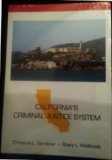 California's Criminal Justice System  9781611631449 Front Cover