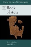 Social-Science Commentary on the Book of Acts  9780800638450 Front Cover