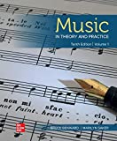 MUSIC IN THEORY+PRACTICE,VOL.1 (LL)  9781260493450 Front Cover