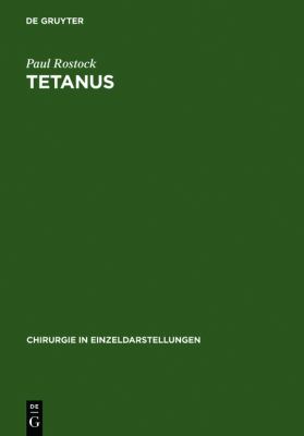 Tetanus 1950 9783110985450 Front Cover
