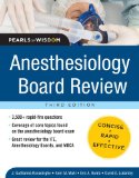 Anesthesiology Board Review Pearls of Wisdom 3/e 3rd 9780071761451 Front Cover