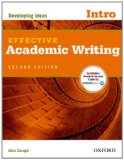 Effective Academic Writing 2e Intro Student Book 
