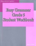 Easy Grammar Grade 5 Student Workbook  cover art