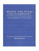 Modal and Tonal Counterpoint : from Josquin to Stravinsky 1992 9780028721453 Front Cover
