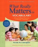 What Really Matters in Vocabulary Research-Based Practices Across the Curriculum cover art