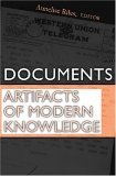 Documents Artifacts of Modern Knowledge cover art