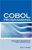Cobol Programming Interview Questions Co 2006 9781933804453 Front Cover