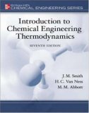 Introduction to Chemical Engineering Thermodynamics  cover art