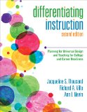 Differentiating Instruction Planning for Universal Design and Teaching for College and Career Readiness 2nd 9781483344454 Front Cover