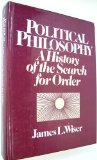 Political Philosophy A History of the Search for Order cover art