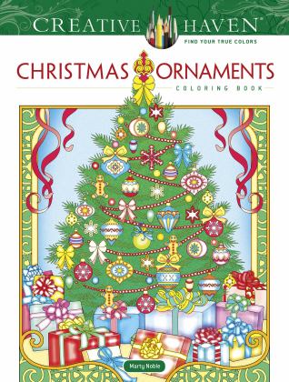 Creative Haven Christmas Ornaments Coloring Book  9780486845456 Front Cover