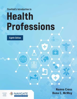 Stanfield's Introduction to Health Professions 8th 9781284219456 Front Cover