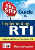 One-Stop Guide to Implementing RTI Academic and Behavioral Interventions, K-12 cover art