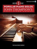 Popular Piano Solos - John Thompson's Adult Piano Course (Book 1) Elementary Level Book/Online Audio  9781480367456 Front Cover