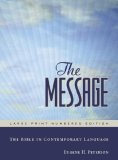 Message The Bible in Contemporary Language 2016 9781576838457 Front Cover