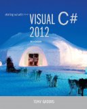 Starting Out with Visual C# 2012 (with CD-ROM)  cover art