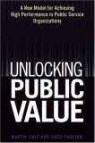 Unlocking Public Value A New Model for Achieving High Performance in Public Service Organizations cover art