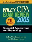 Wiley CPA Examination Review 2005, Financial Accounting and Reporting 2nd 2004 Revised  9780471668459 Front Cover