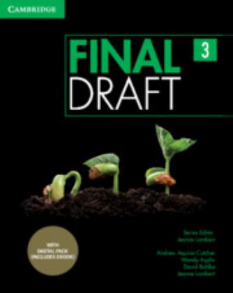 Final Draft Level 3 Student's Book with Digital Pack  9781009345460 Front Cover