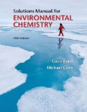 Solutions Manual for Environmental Chemistry 