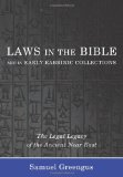 Laws in the Bible and in Early Rabbinic Collections The Legal Legacy of the Ancient near East cover art