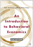 Introduction to Behavioral Economics  cover art