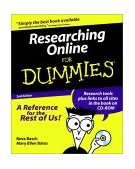 Researching Online for Dummies 2nd 2000 Revised  9780764505461 Front Cover