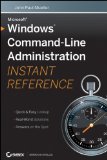 Windows Command Line Administration Instant Reference 