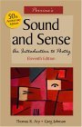 Perrine's Sound and Sense An Introduction to Poetry 11th 2004 Revised  9780838407462 Front Cover