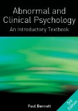Abnormal and Clinical Psychology An Introductory Textbook cover art