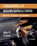 Fundamentals of Modern Manufacturing Materials, Processes, and Systems