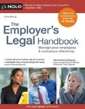 Employer's Legal Handbook Manage Your Employees and Workplace Effectively cover art
