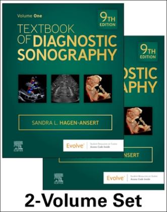 Textbook of Diagnostic Sonography 2-Volume Set 9th 9780323826464 Front Cover