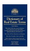 Dictionary of Real Estate Terms 6th 9780764124464 Front Cover