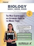Praxis Biology 0231, 0233, 0235 Teacher Certification Study Guide Test Prep 4th 2013 Revised  9781607873464 Front Cover