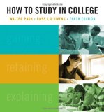 How to Study in College 10th 9781439084465 Front Cover