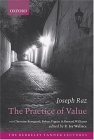 Practice of Value  9780199278466 Front Cover